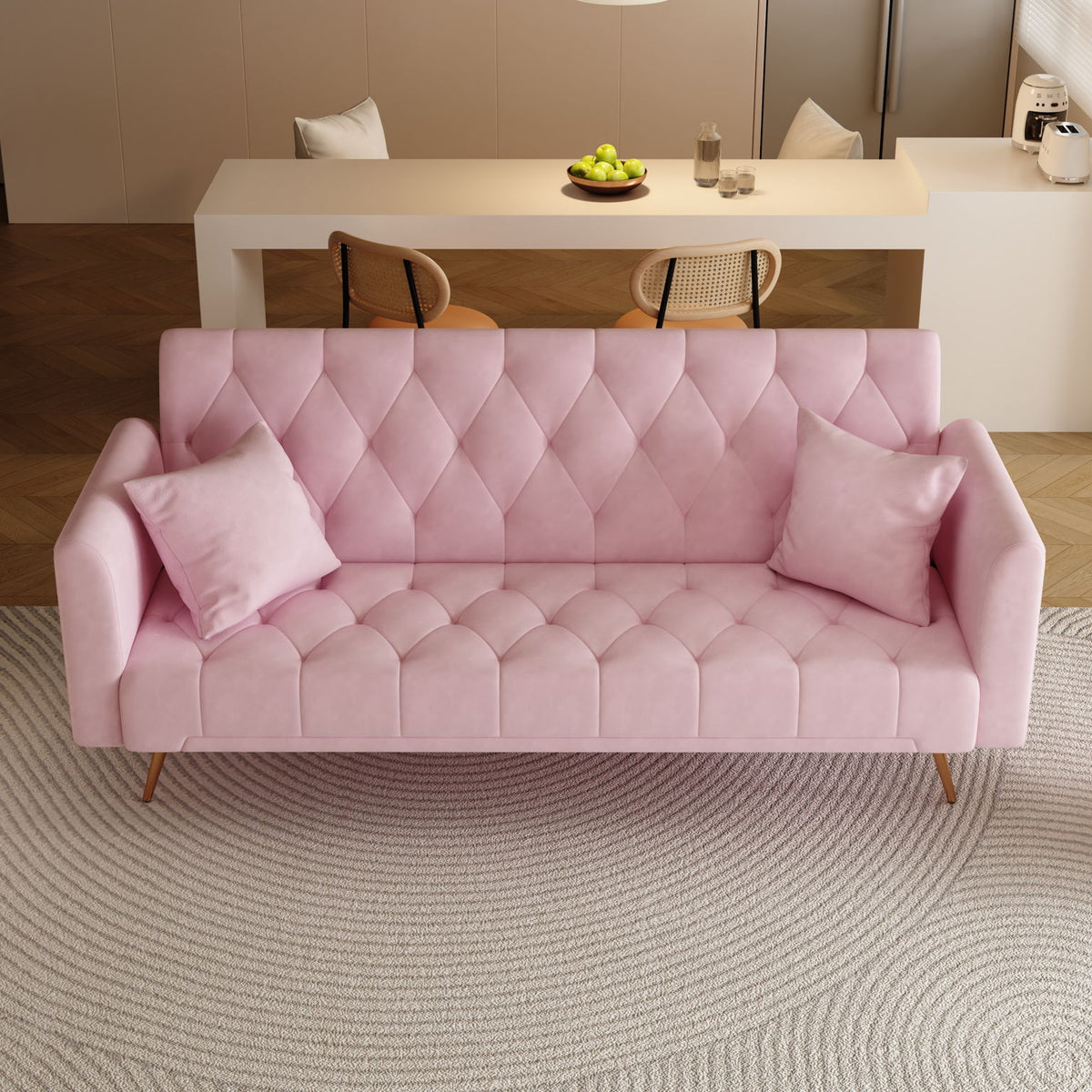 Convertible Double Folding Living Room Sofa Bed