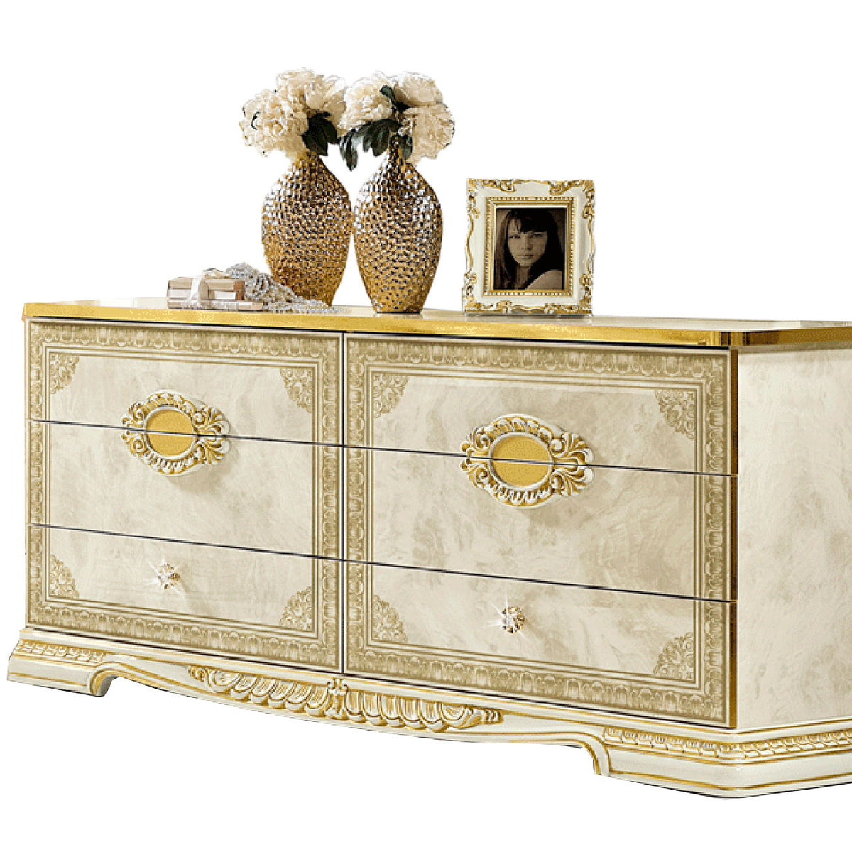 Leonardo - Double Dresser - Beige