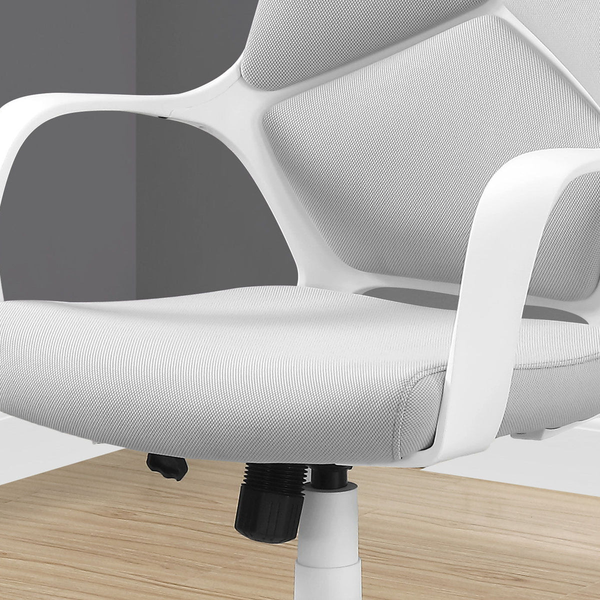 Office Swivel Chair, Adjustable Height, Ergonomic, Armrests, Contemporary & Modern