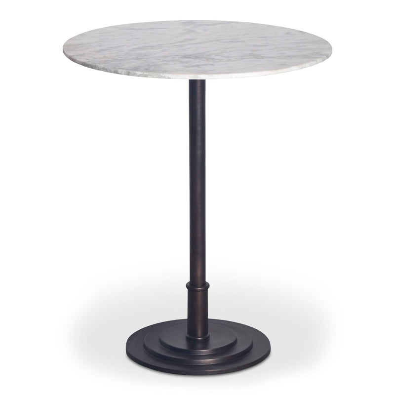 Tori - Outdoor Counter Table - White Marble