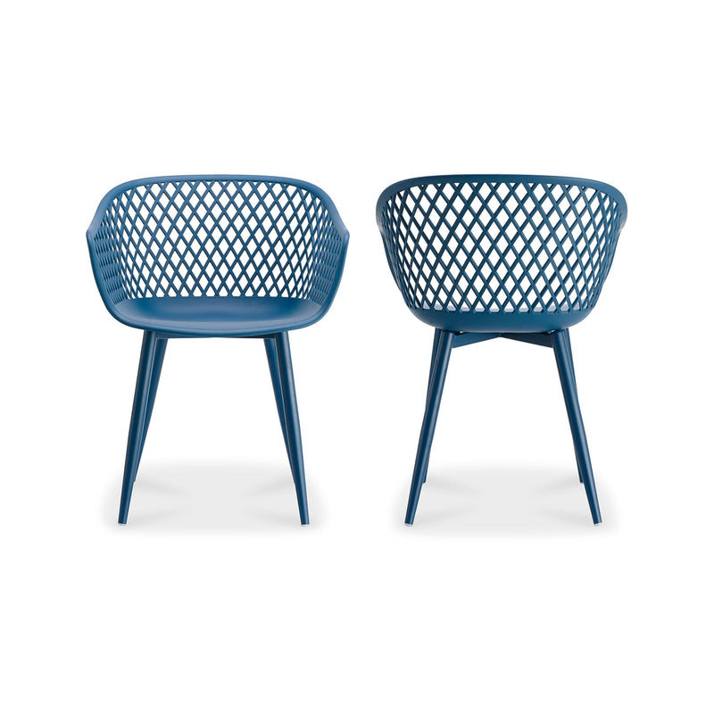 Piazza - Outdoor Chair (Set of 2) - Blue