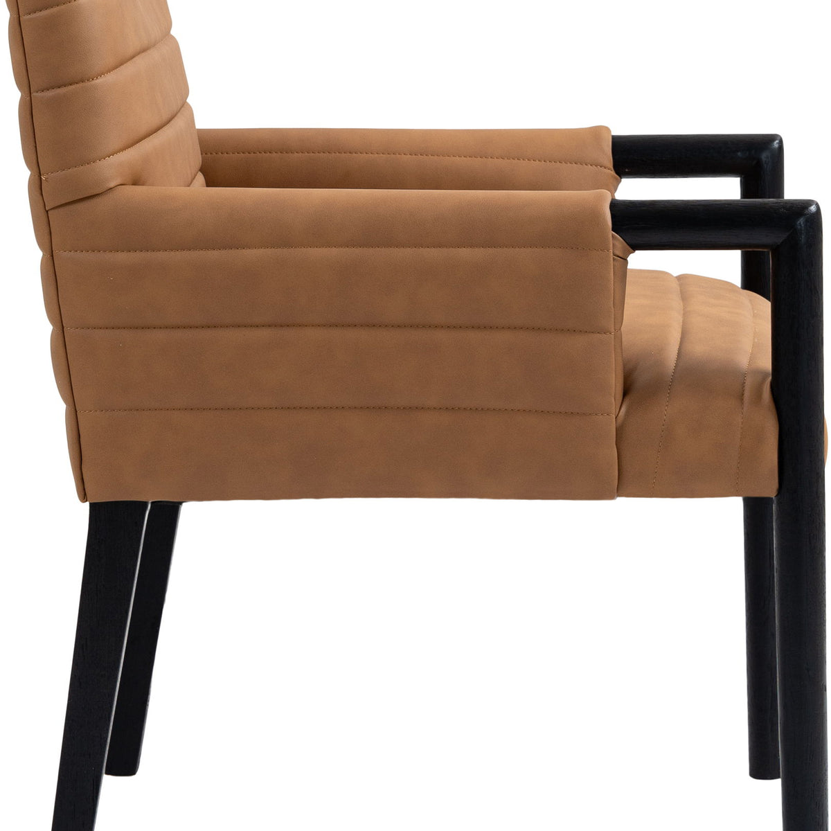 Aimee - Dining Arm Chair - Black Legs