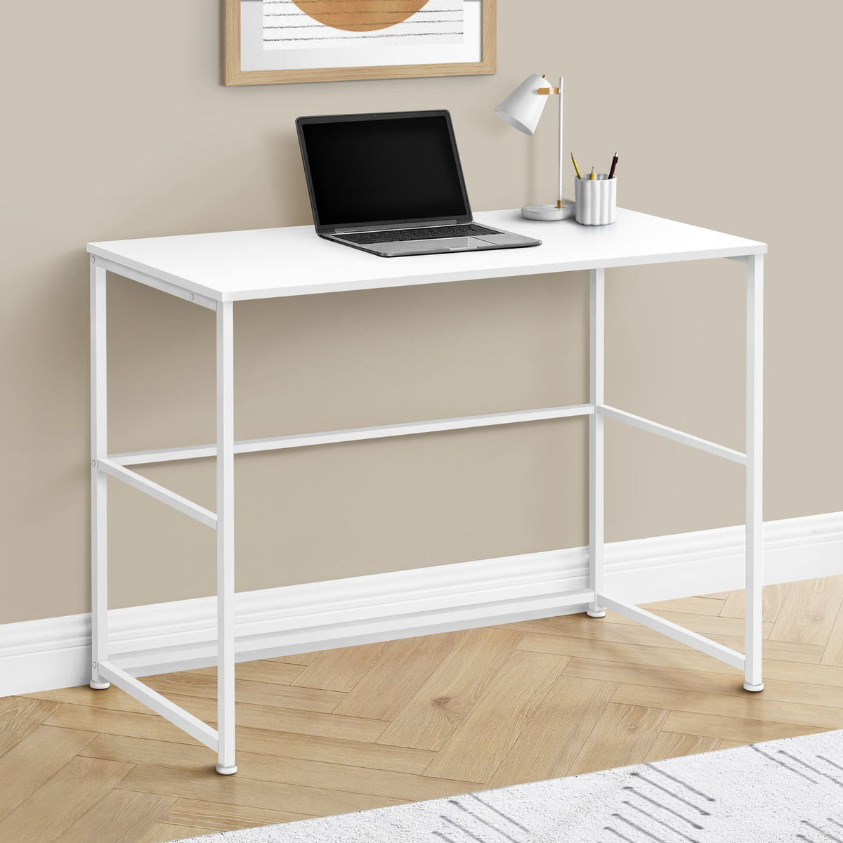 Computer Desk, Home Office, Laptop, Left Right Set-Up, Storage Drawers, Work, Contemporary, Modern