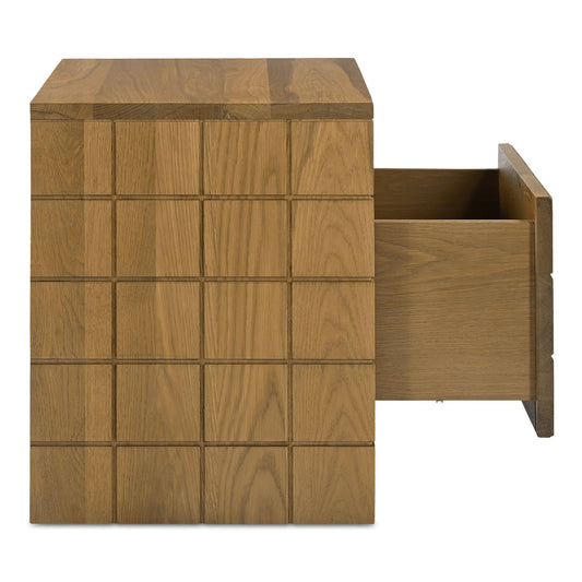 Gia - Nightstand - Brown