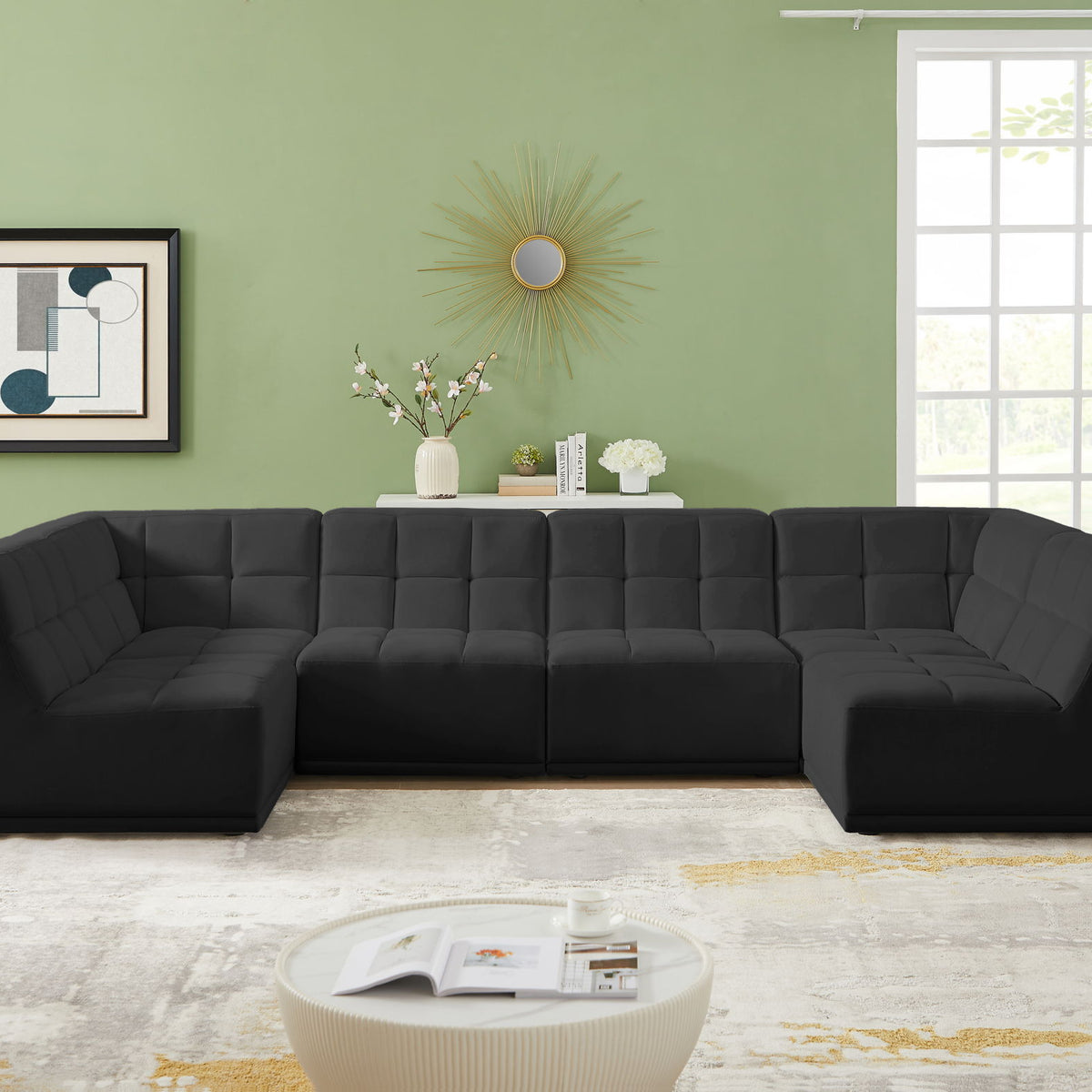 Relax - 6 Piece Modular Sectional