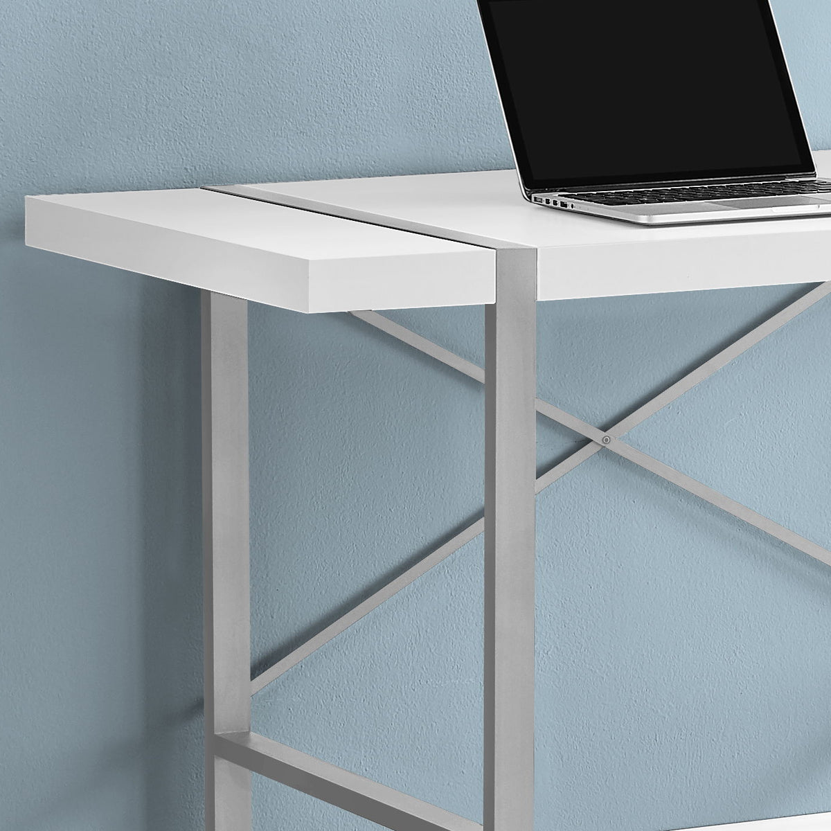Computer Desk For Home Office, Laptop, Industrial Design