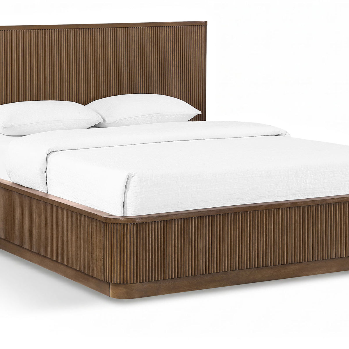 Astrid - Solid Wood And Oak Veneer Bed (3 Boxes)