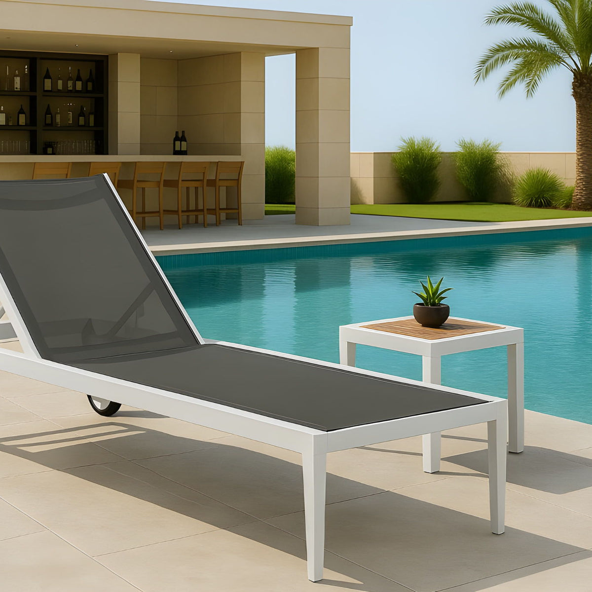 Nizuc - Outdoor Patio Chaise Lounge Chair