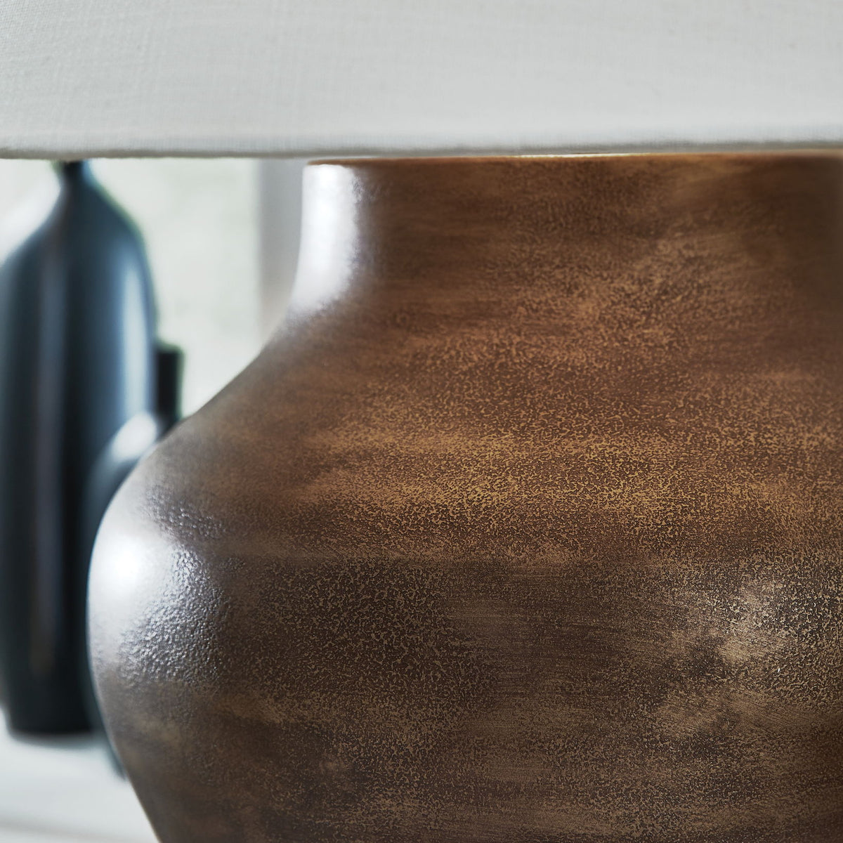 Whitham - Metal Table Lamp - Antique Copper Finish