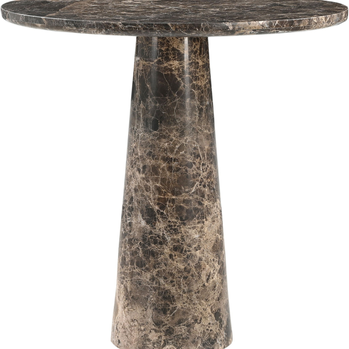 Fontelina - 30" Genuine Marble Bistro Dining Table