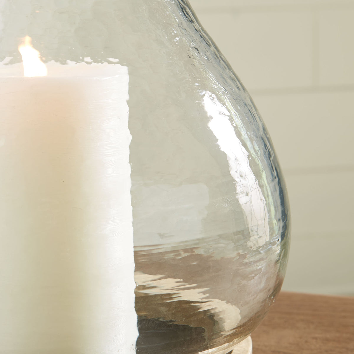 Adalisen - Clear / Brown - Candle Holder