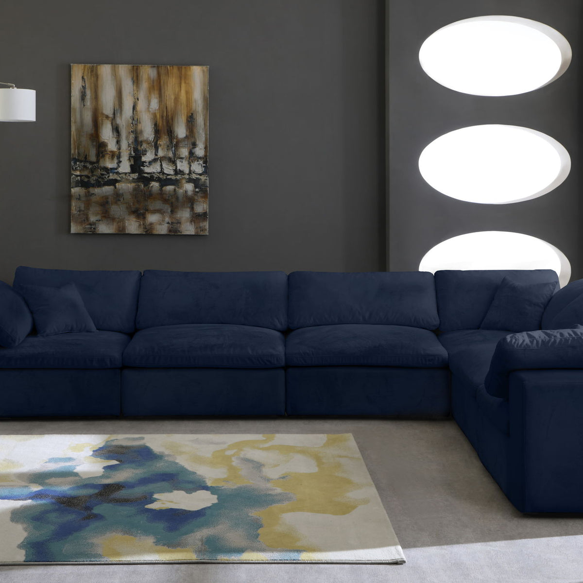 Cozy - 6 Piece Modular Corner Sectional