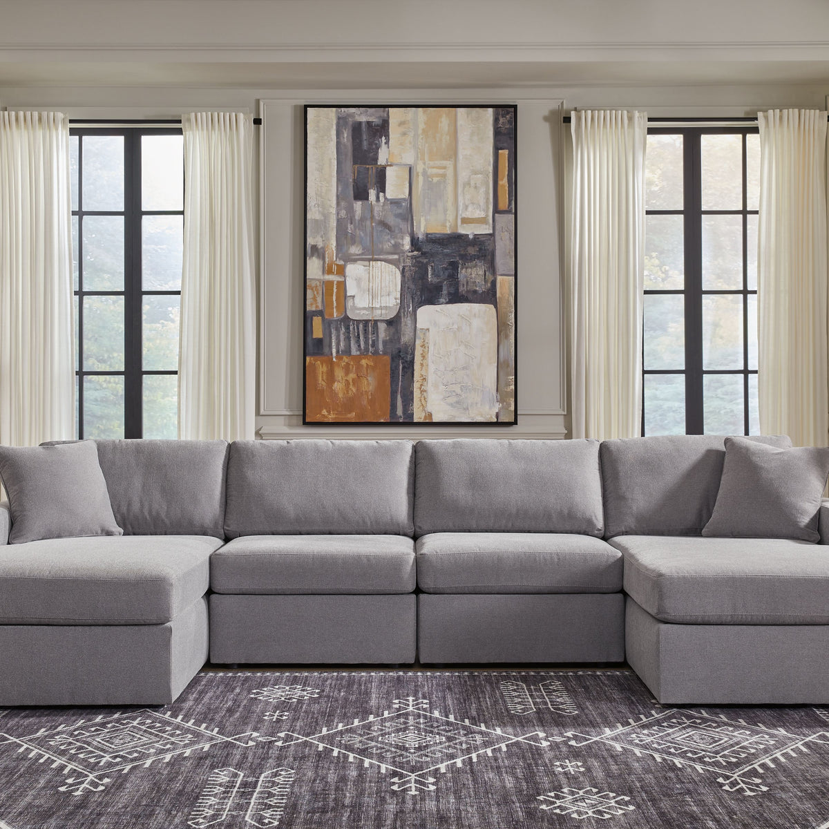 Modmax - Granite - Sectional