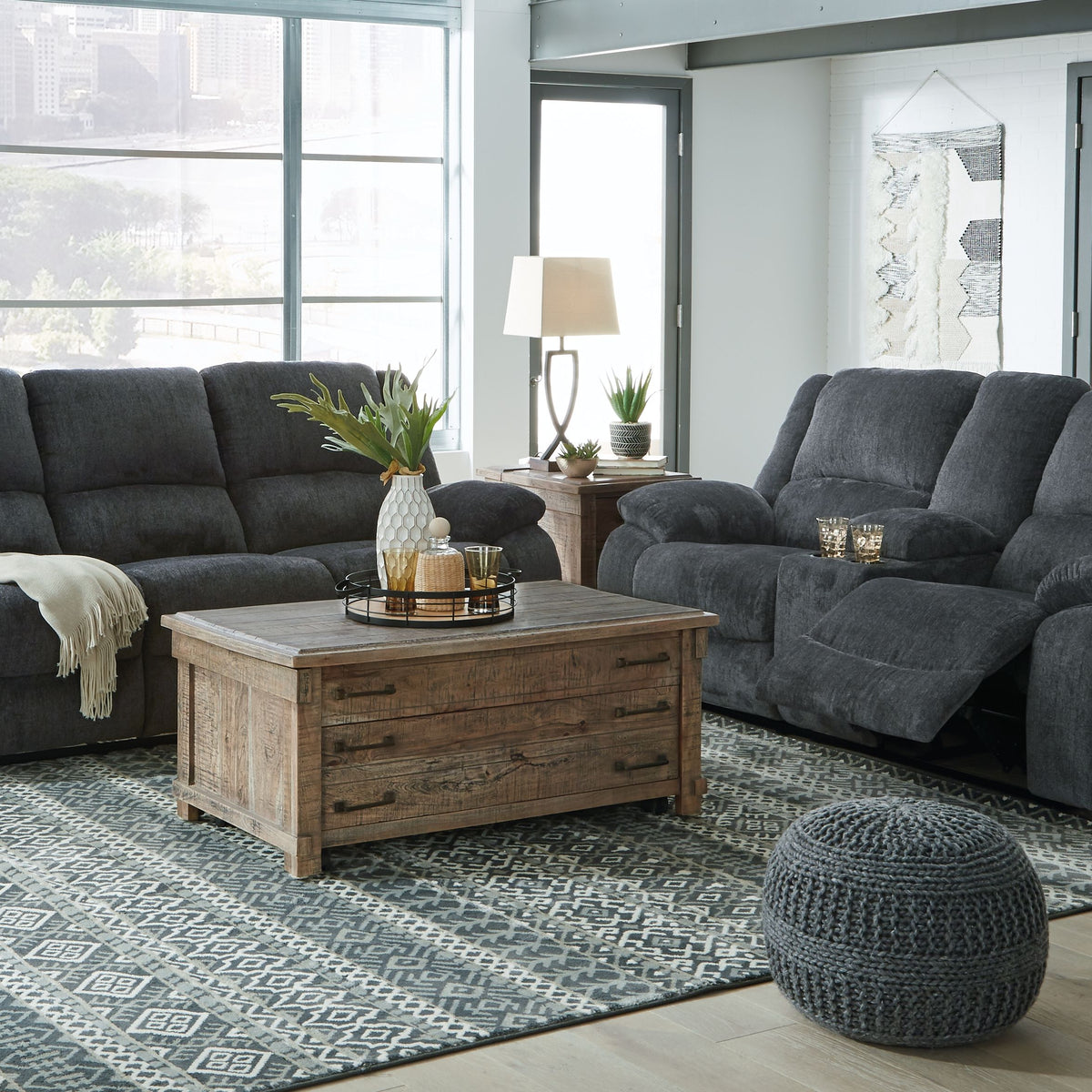 Draycoll - Reclining Living Room Set