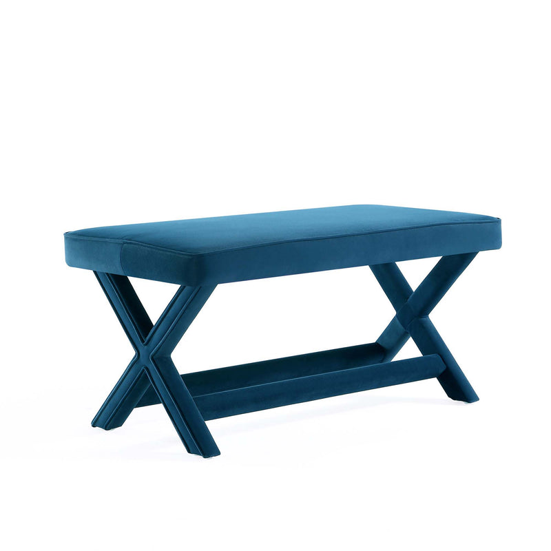 Manhattan Abigail - Velvet Accent Bench