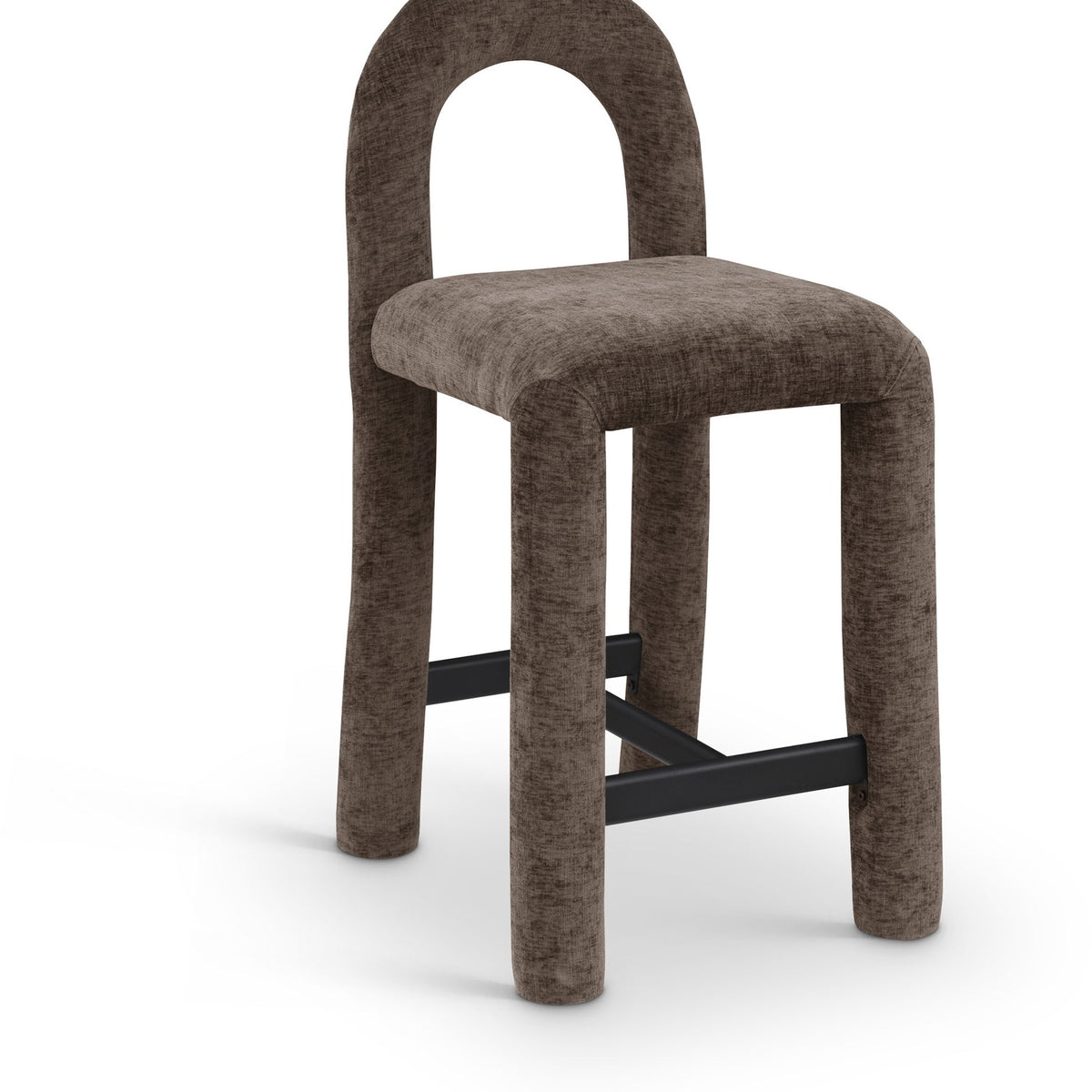 Amari - Chenille Fabric Stool