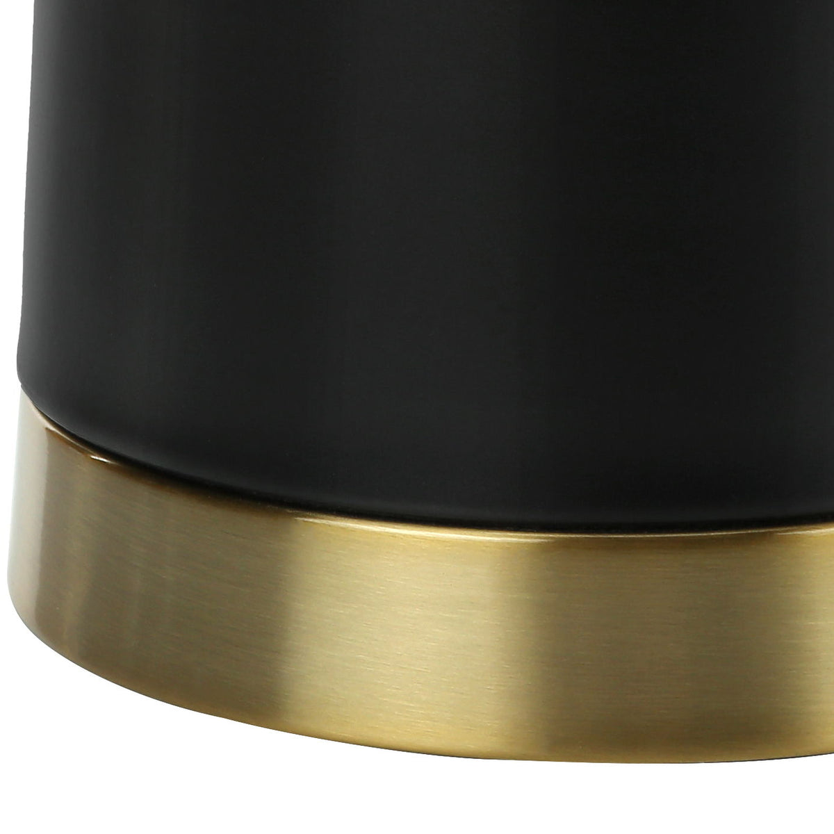 Lighting, Table Lamp, Resin, Contemporary - Black / Cream