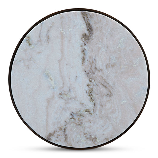 Holli - Side Table - White