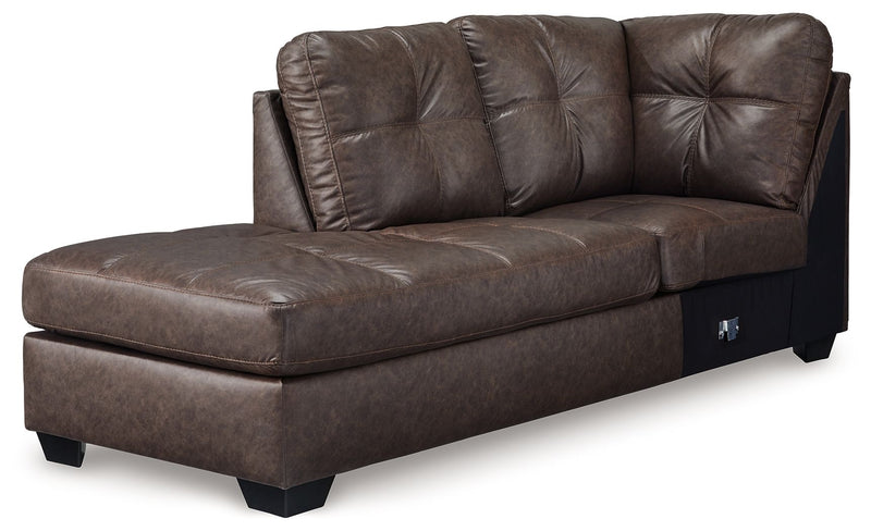Barlin Mills - Laf Corner Chaise - Umber