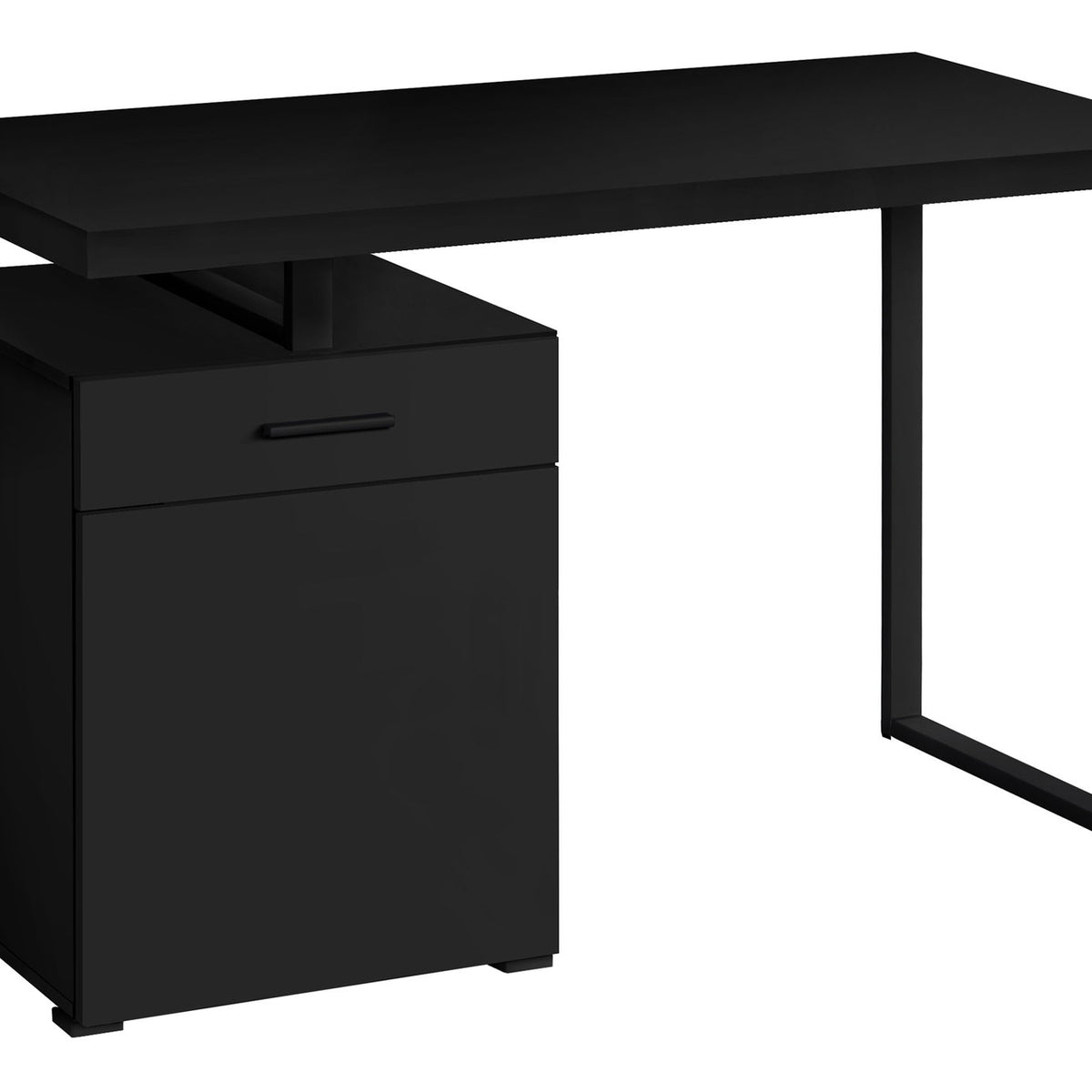 Computer Desk, Home Office, Laptop, Left, Right Set-Up, Storage Drawers, Work, Contemporary, Modern