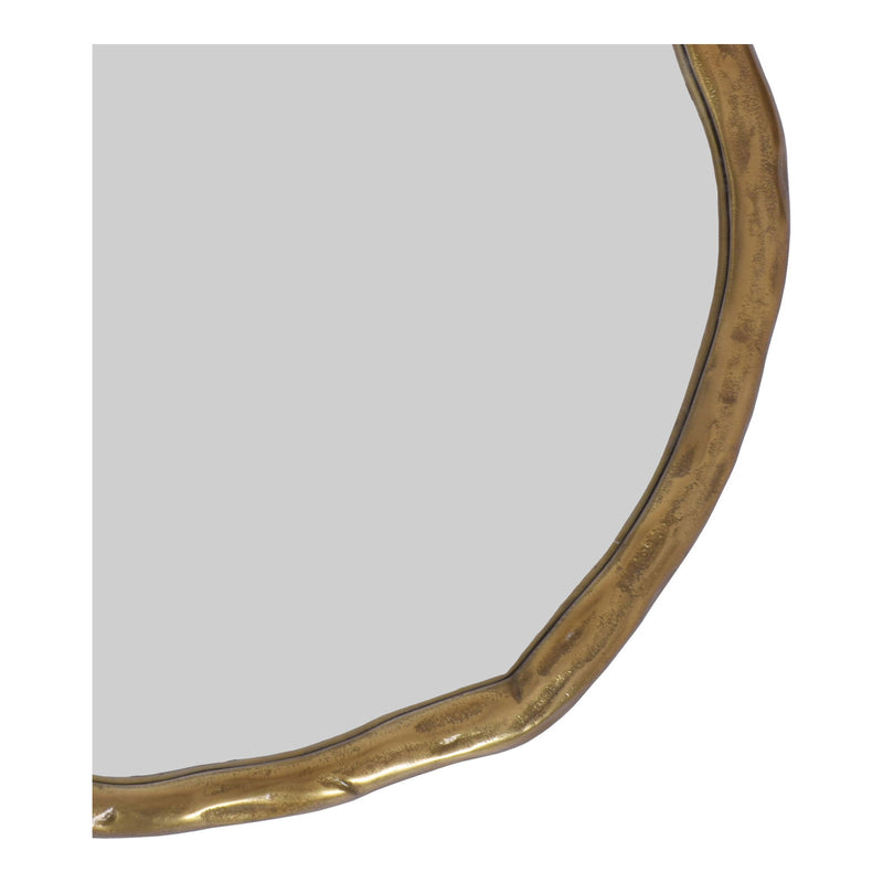 Foundry - Small Mirror - Light Brown