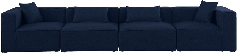 Cube - Linen Modular 4 Seat Sofa