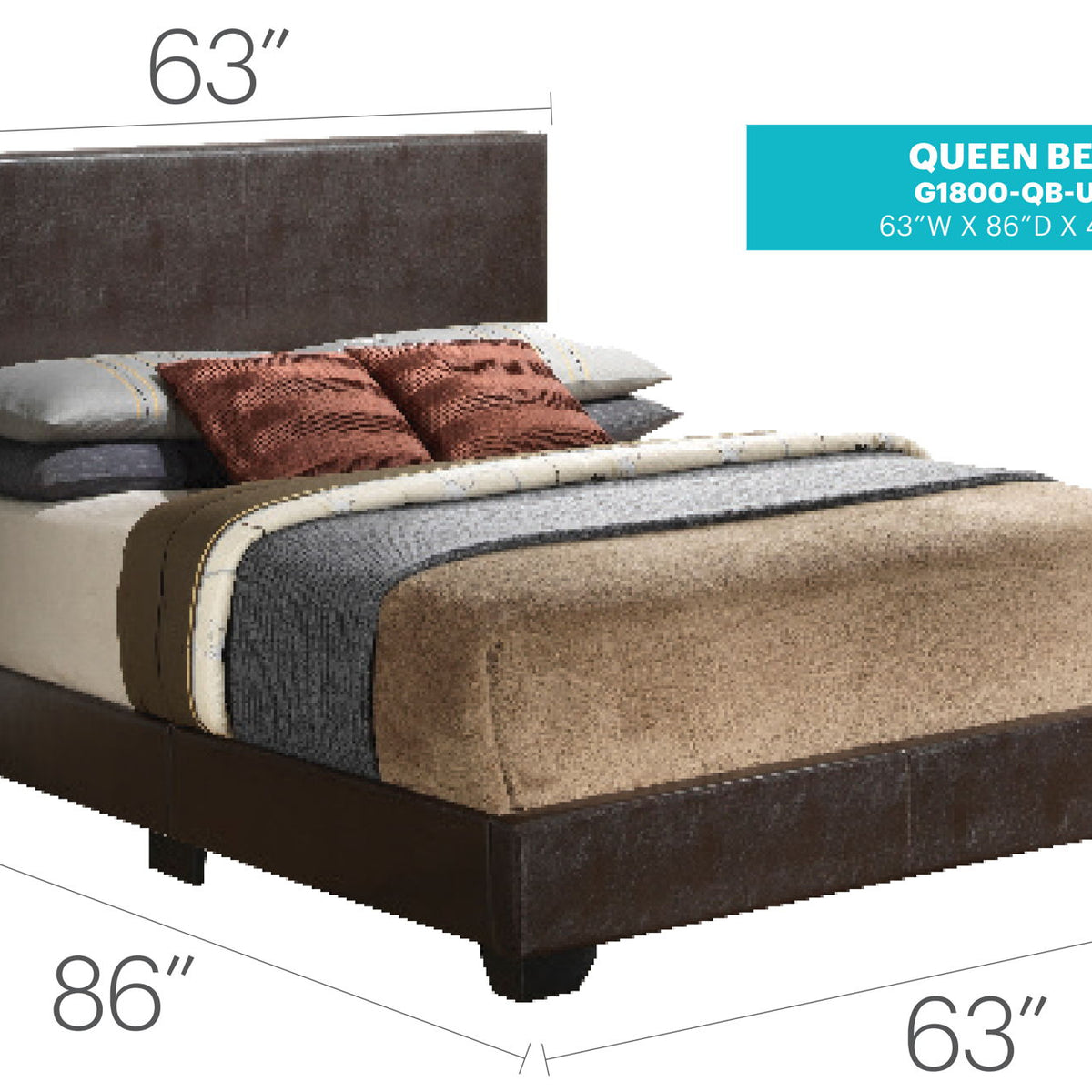 Elegant Platform Bed For Relaxed Spaces