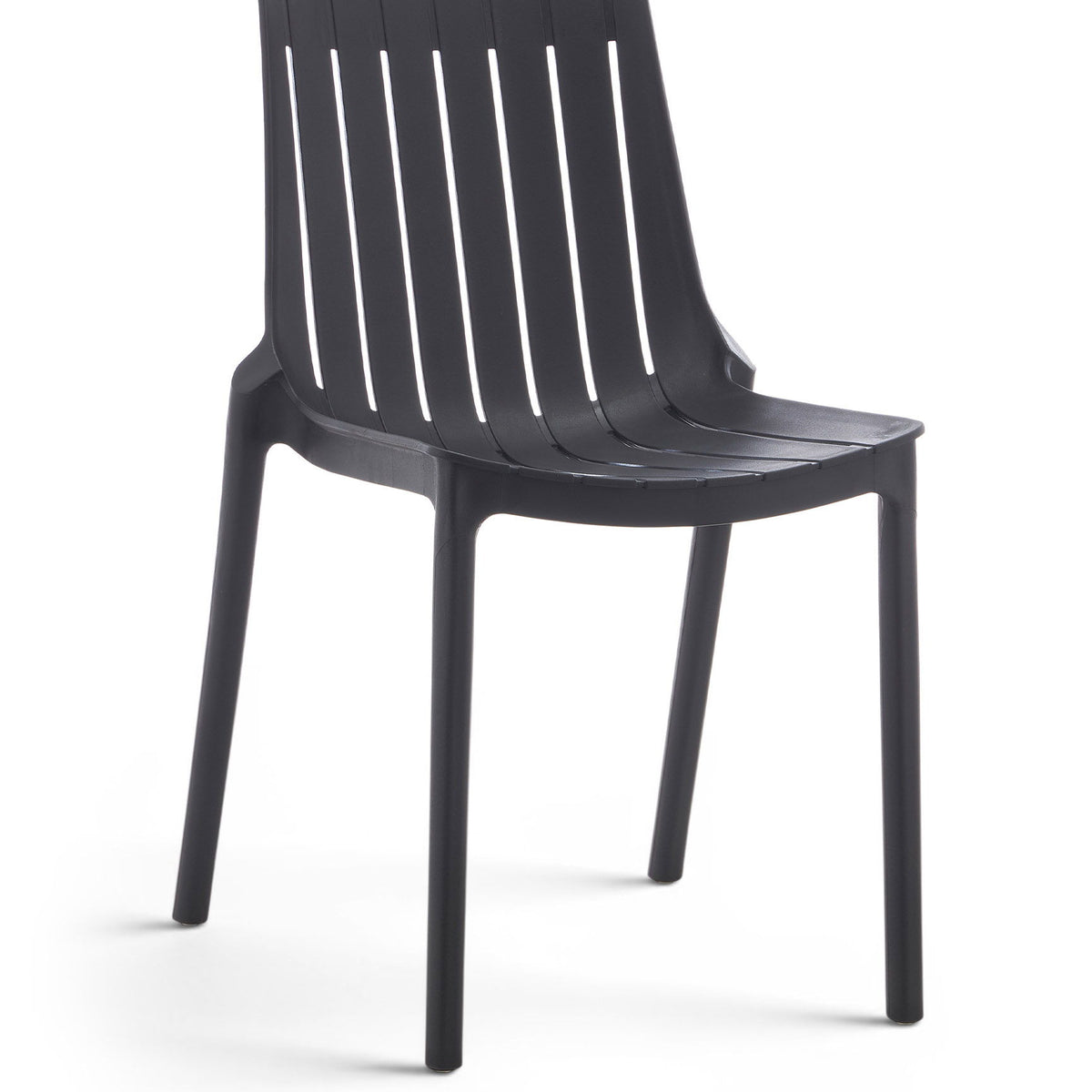 Marilla - Polypropylene Outdoor Patio Dining Chair (Set of 4)