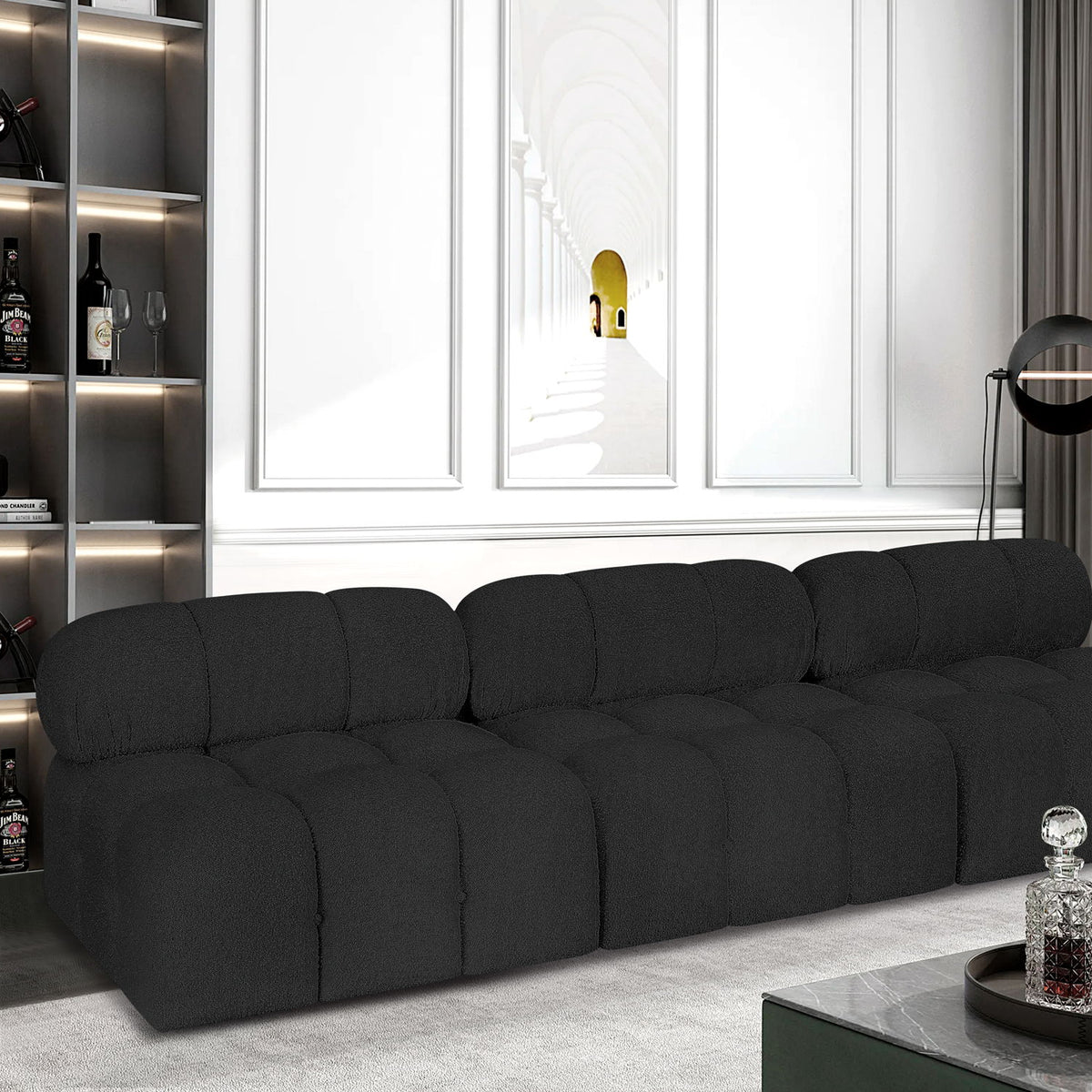 Ames - 3 Seat Modular Armless Sofa
