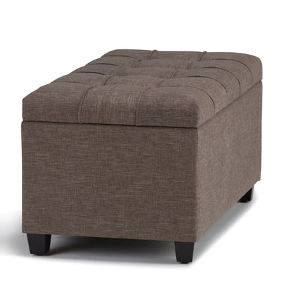 Sienna - Upholstered Storage Ottoman Bench