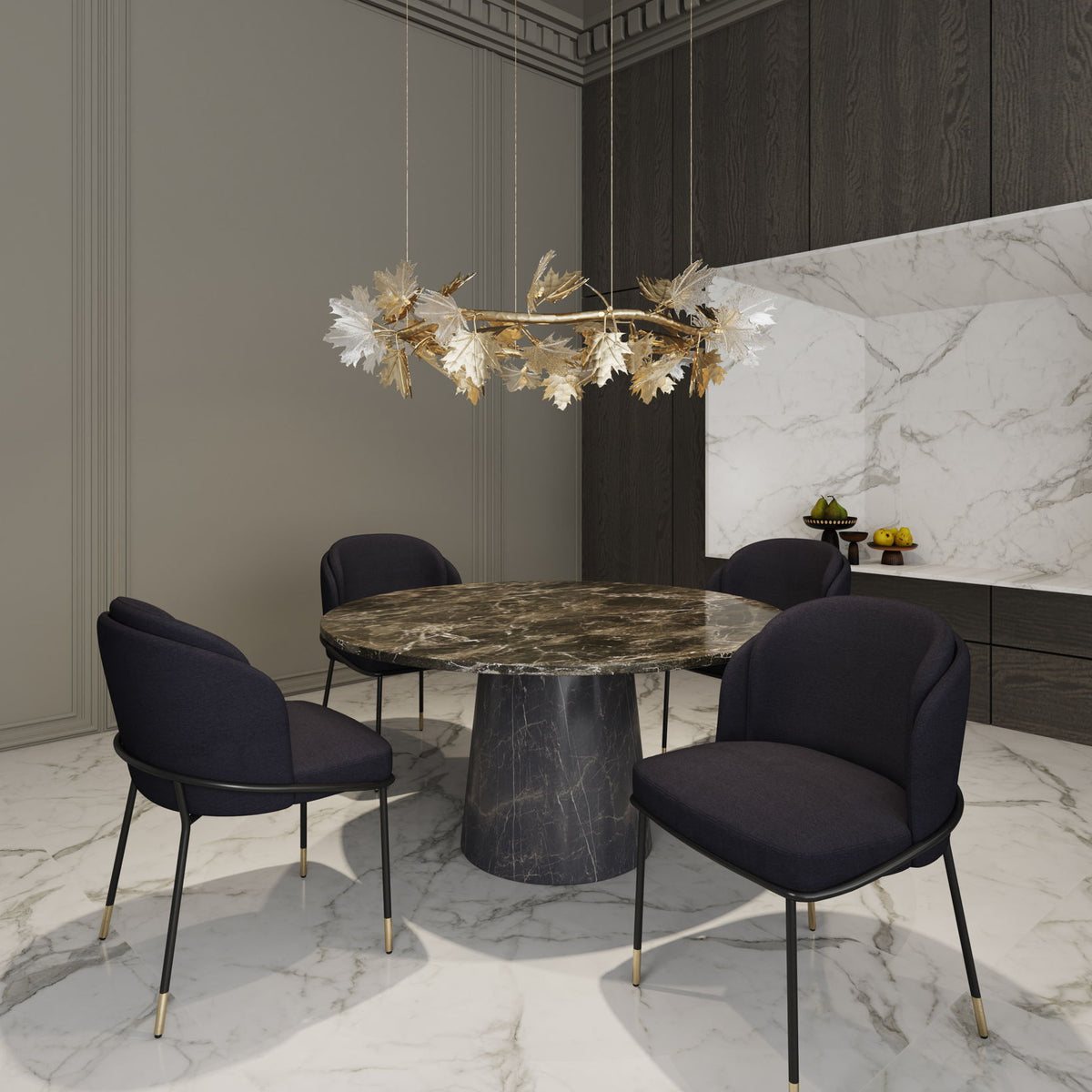 Manhattan Flor - Dining Chair