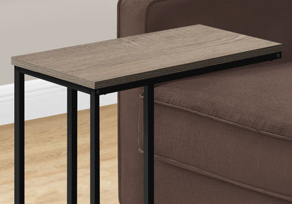 Accent Table, C - Shaped, Space-Saving Functionality