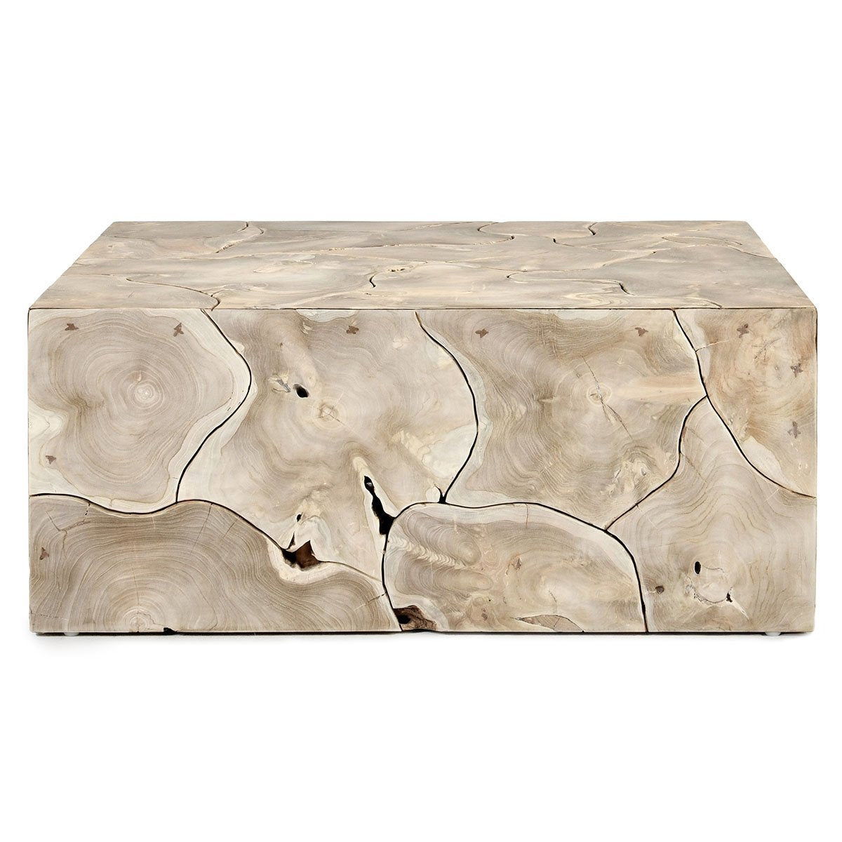 Sorrento - Square Coffee Table - Bleached