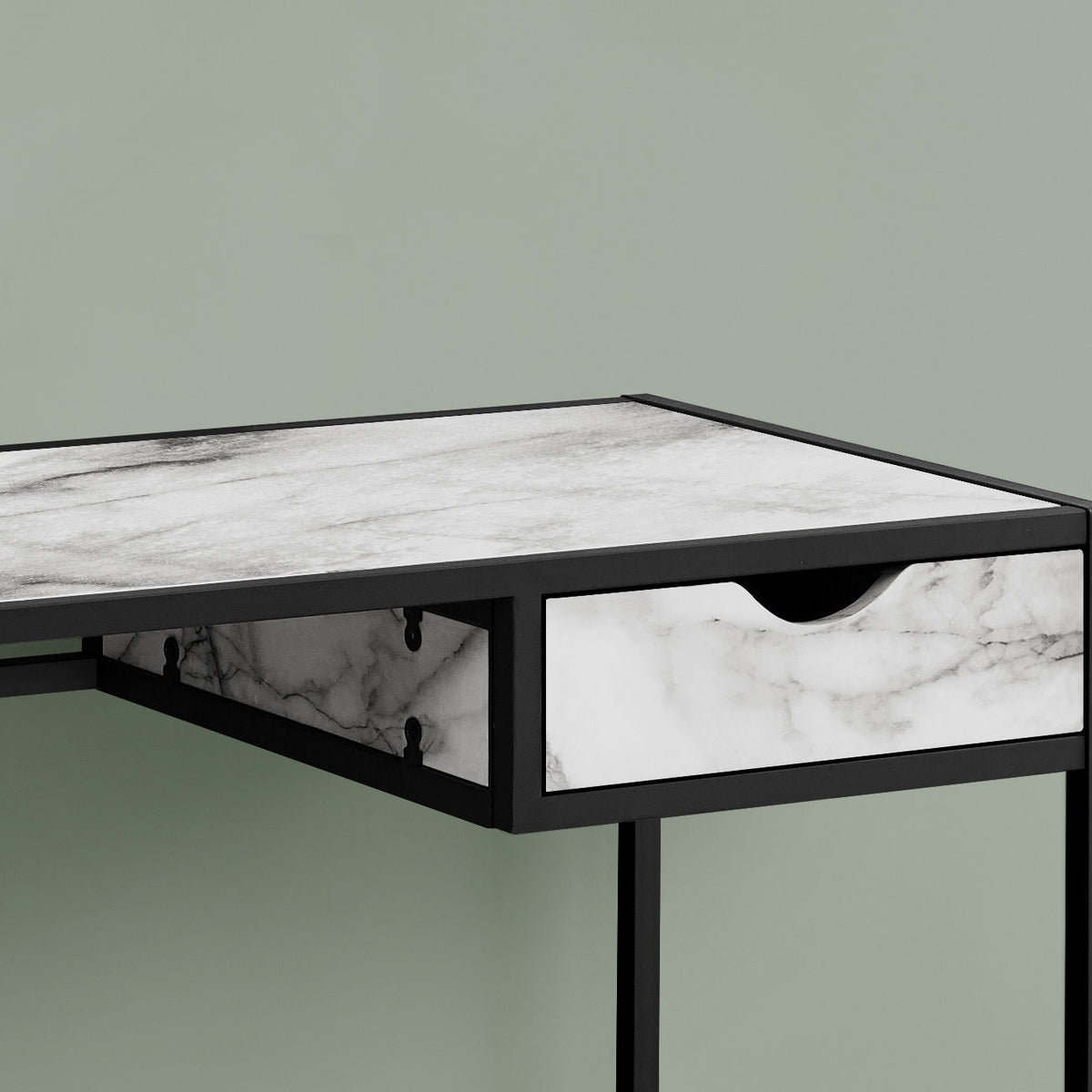 Computer Desk For Home Office, 1 Storage Drawer, Contemporary & Modern