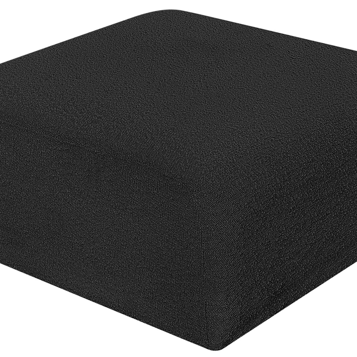 Arc - Boucle Fabric Ottoman