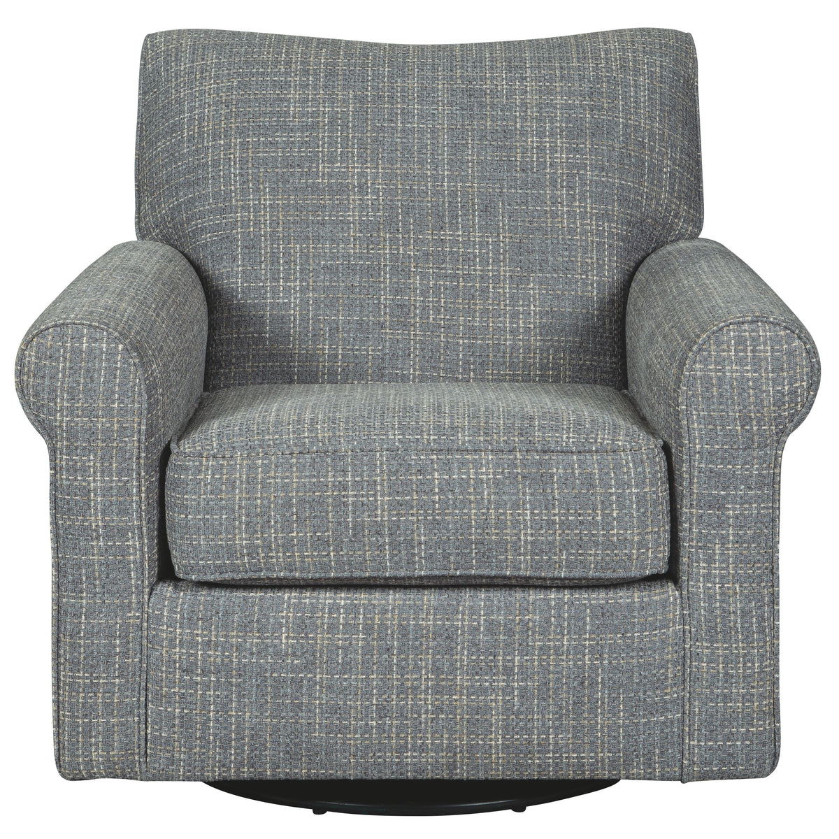 Renley - Ash - Swivel Glider Accent Chair