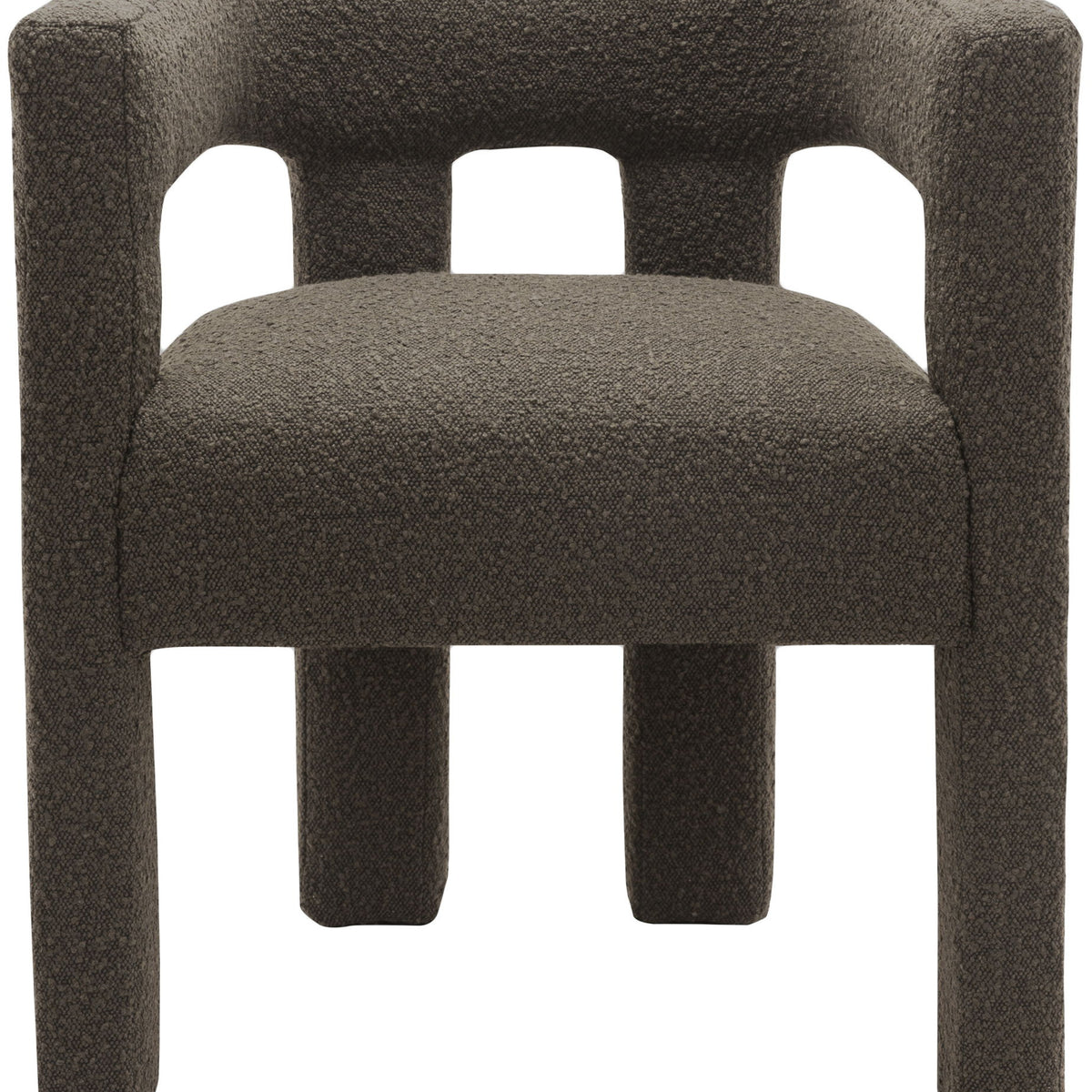 Athena - Boucle Fabric Dining Chair