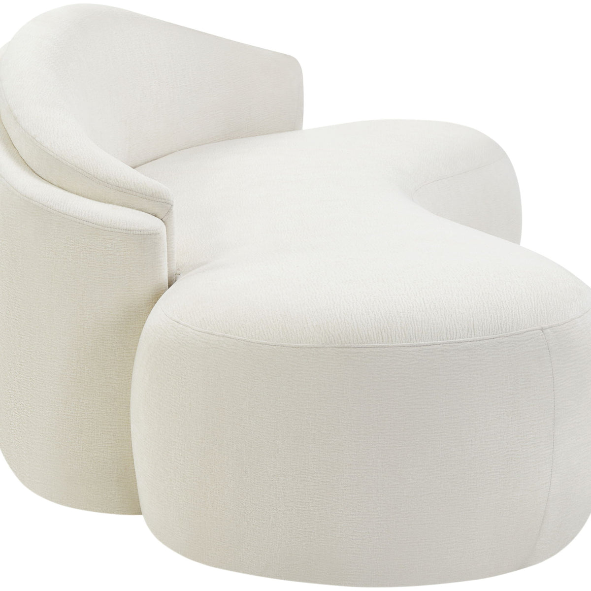 Caspian - Chenille Fabric Upholstered Sofa