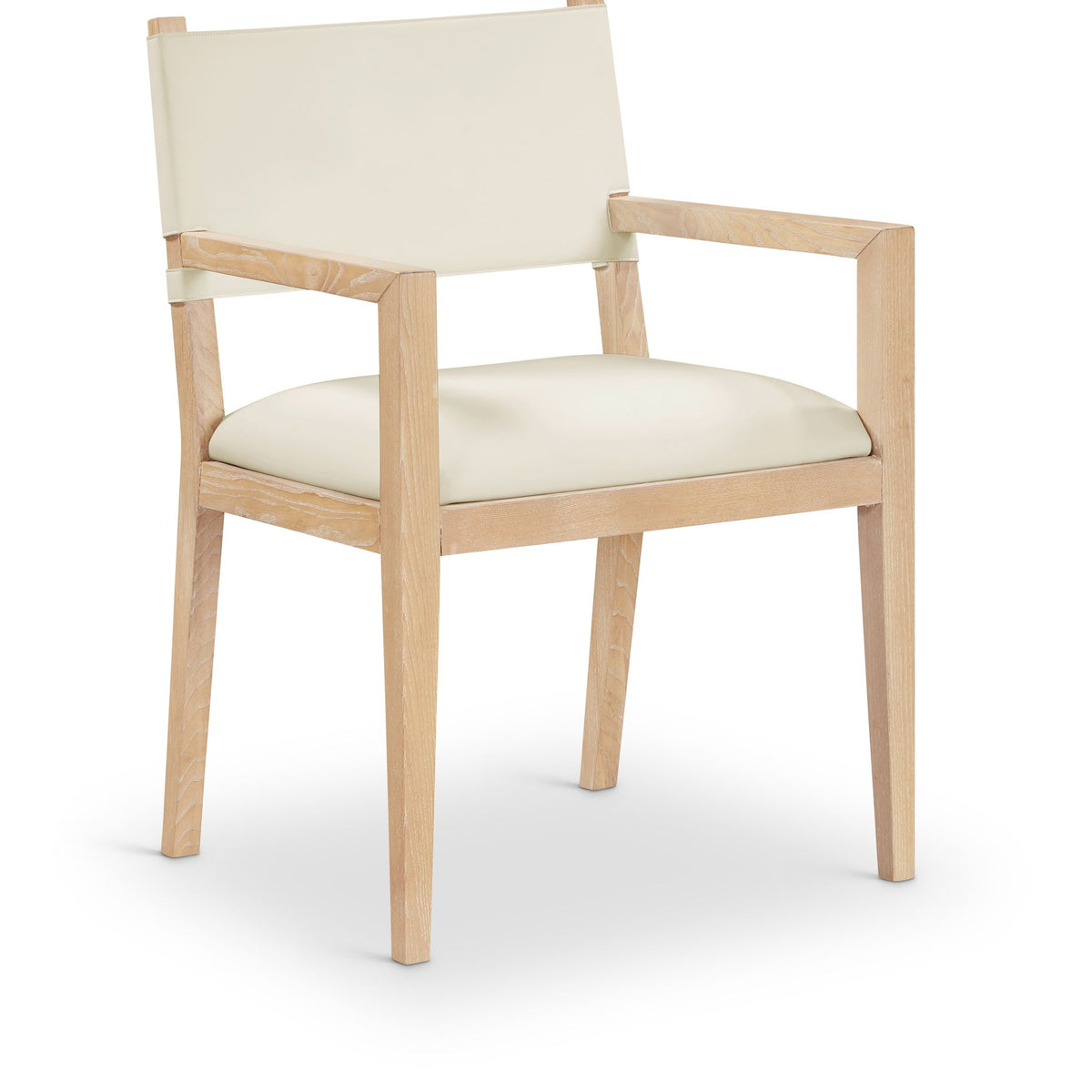 Avon - Vegan Leather Dining Arm Chair