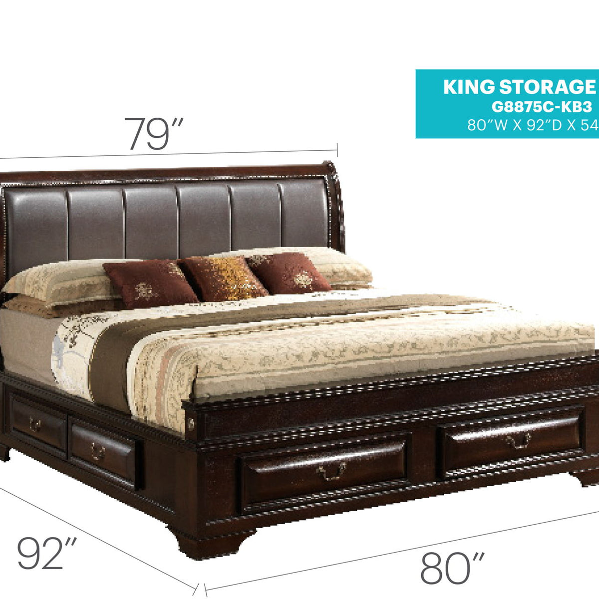 Lavita - Storage Bed
