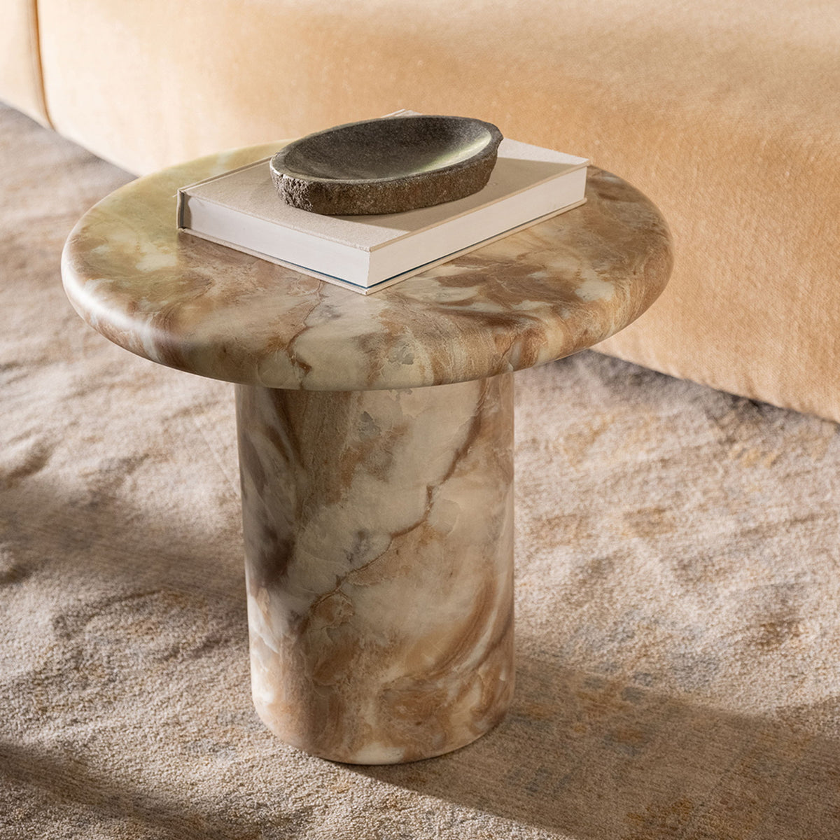 Frida - Outdoor Side Table - Brown