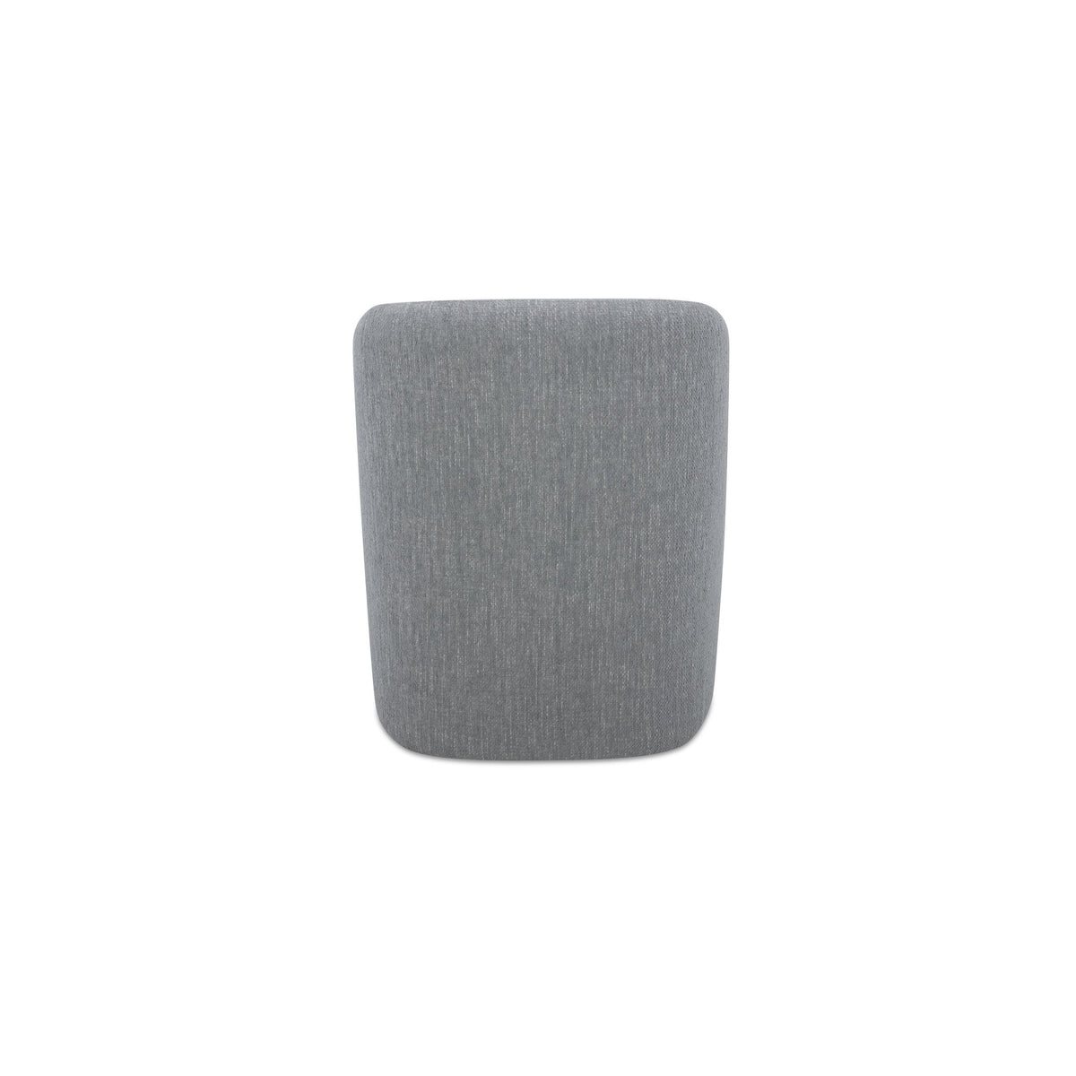 Sandy - Fabric Rolling Dining Chair - Gray