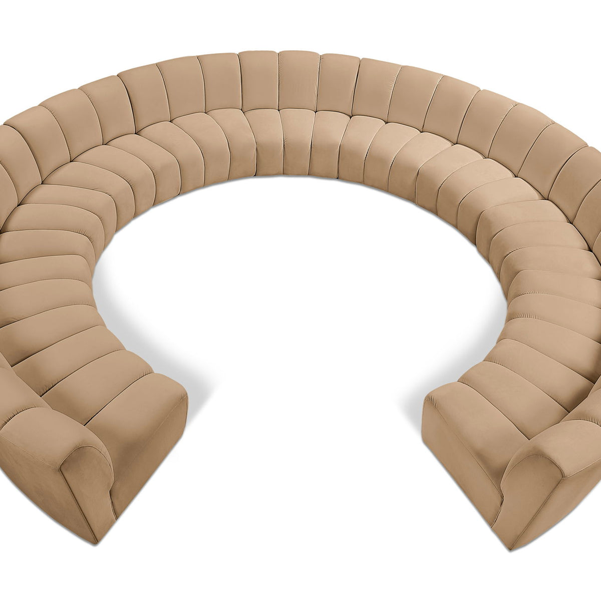 Infinity - 11 Piece Modular Sectional - Camel