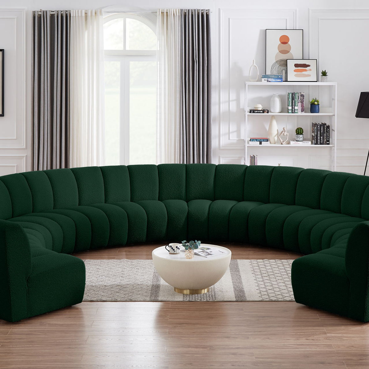 Infinity - 10 Piece Boucle Modular Sectional