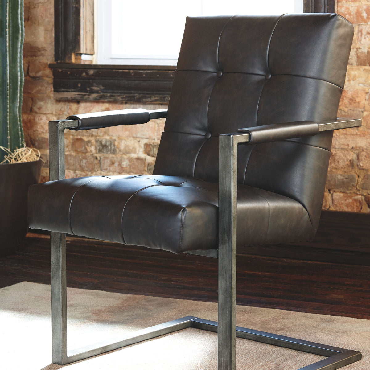 Starmore - Home Office Desk Chair (Set of 2) - Black