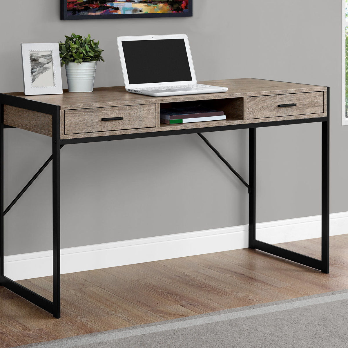 Computer Desk For Home Office Laptop, Storage Drawers