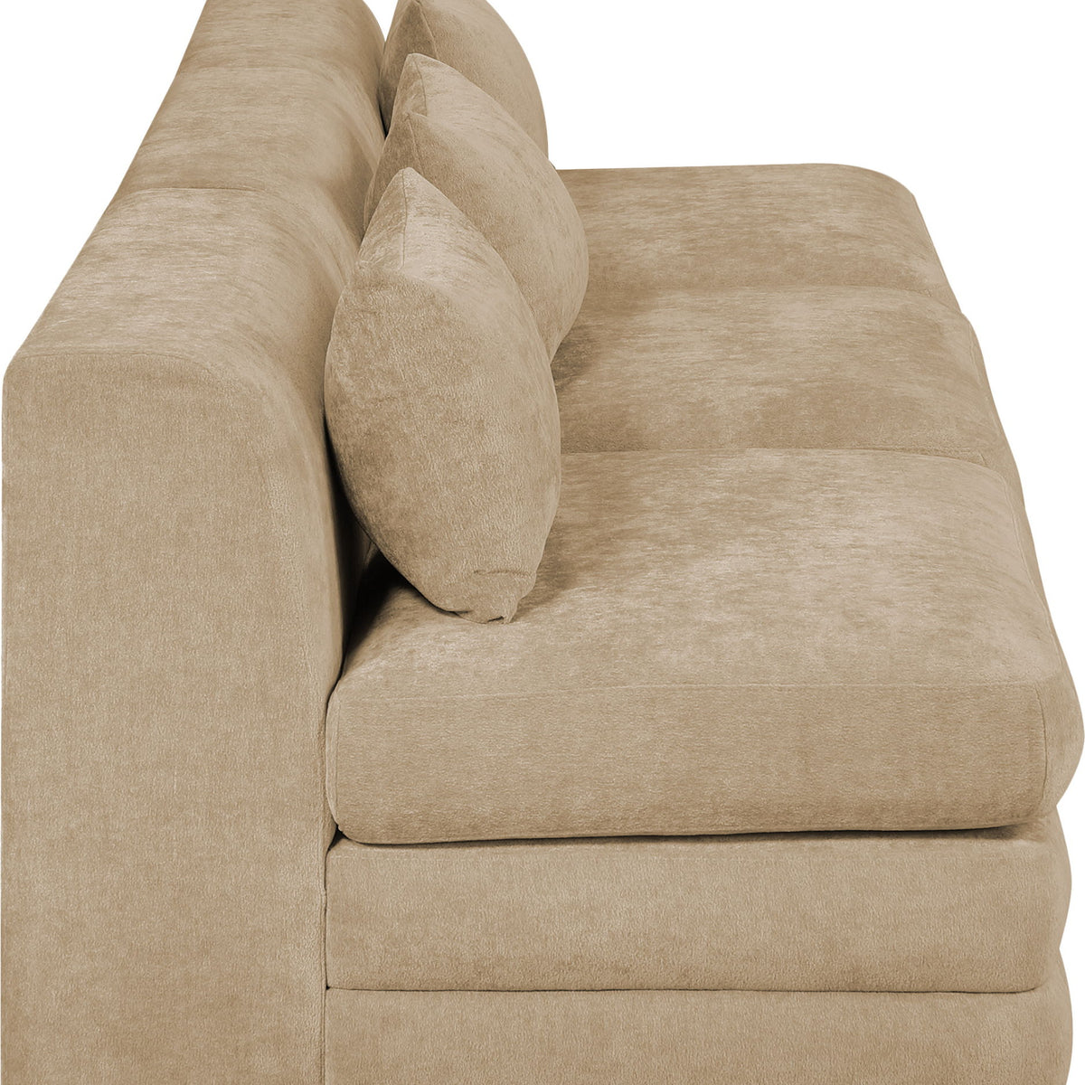 Stellar - 3 Piece 114" Upholstered Modular Armless Sofa