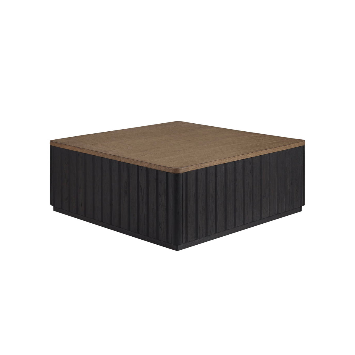 Channel - Cocktail Table With Casters - Black