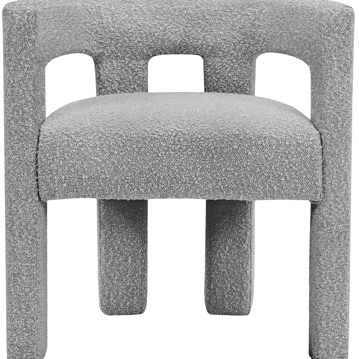 Athena - Boucle Fabric Dining Chair