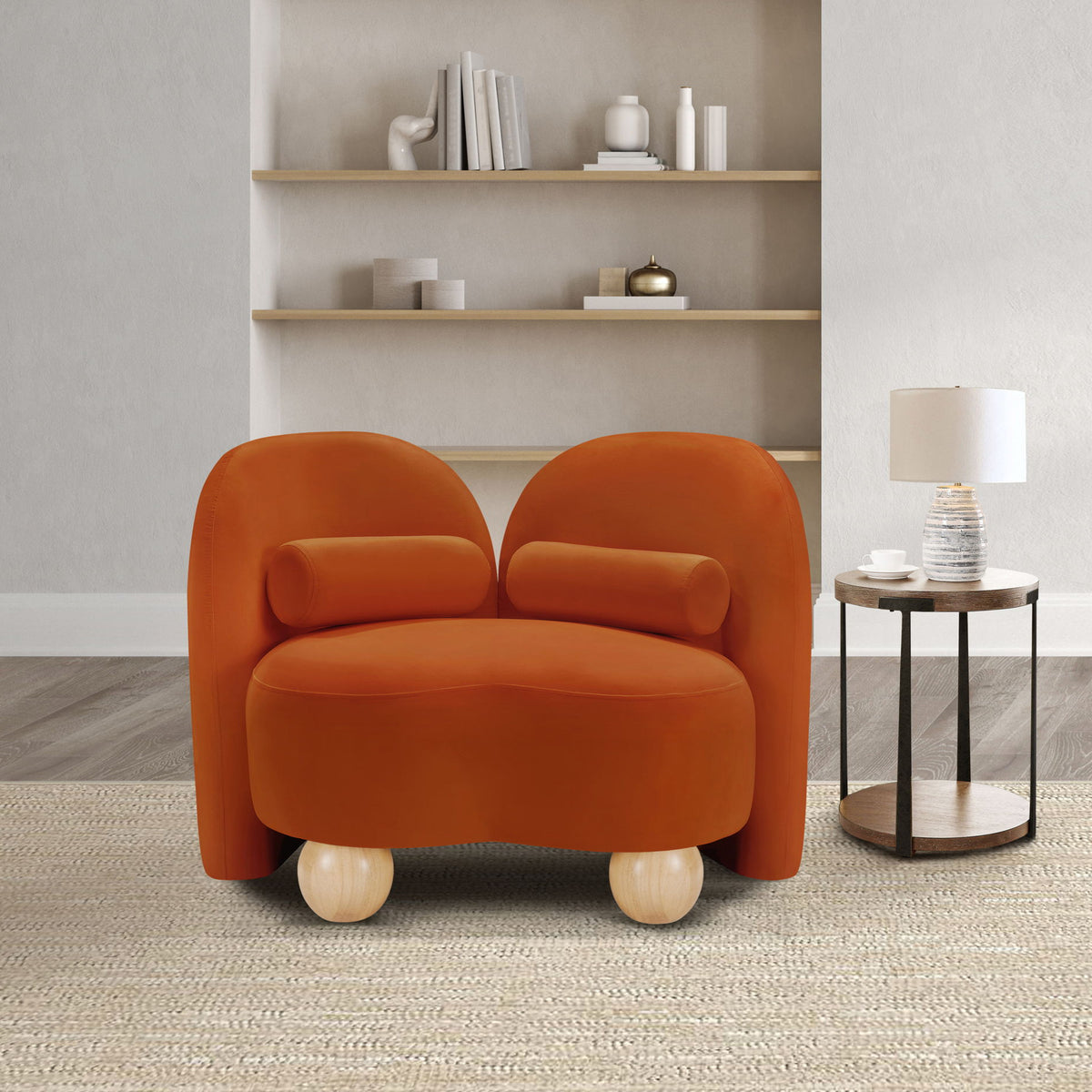 Daphne - Velvet Chair